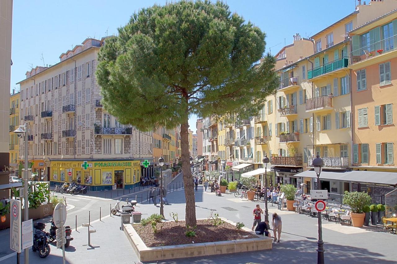 Superbe Appartement 5 Personnes Plein Coeur Centre-Ville Quartier Du Port De Nice Exteriör bild